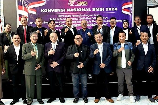 Pengurus Forum Pemred SMSI 2024-2029 Resmi Dilantik,  Jaga Jurnalisme Berkualitas