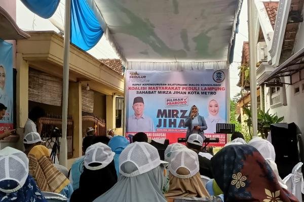 Relawan KMPL Sahabat Mirza Jihan Kota Metro Gelar Rapat Kepengurusan Silaturahmi Serta Dialog Konsolidasi