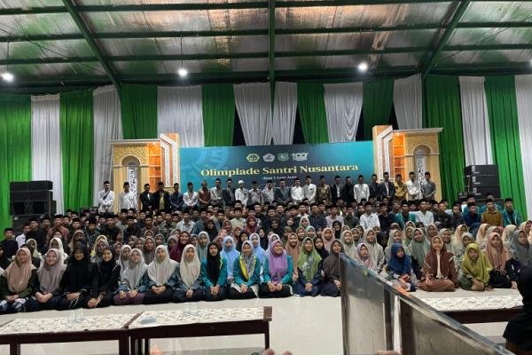 Santri Pondok Pesantren Darul Islah Ikuti Olimpiade Santri Nusantara di Lampung